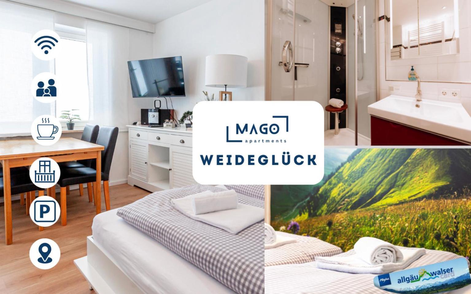 Apartmán Weideglueck-Zentral-Dampfdusche Oberstaufen Exteriér fotografie